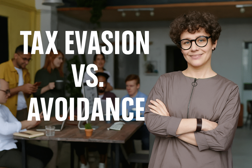 tax avoidance vs invasion
