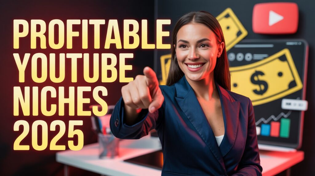 top profitable YouTube niches 2025